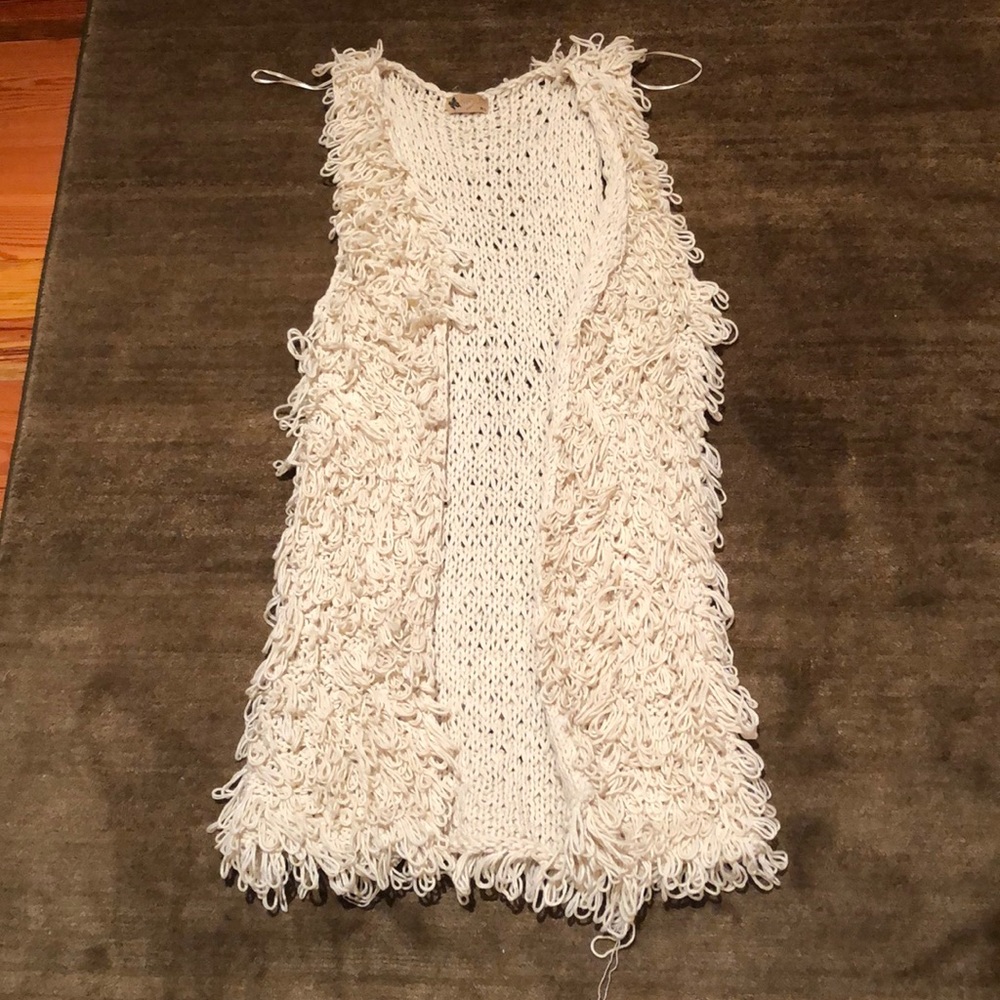 LF fringe vest